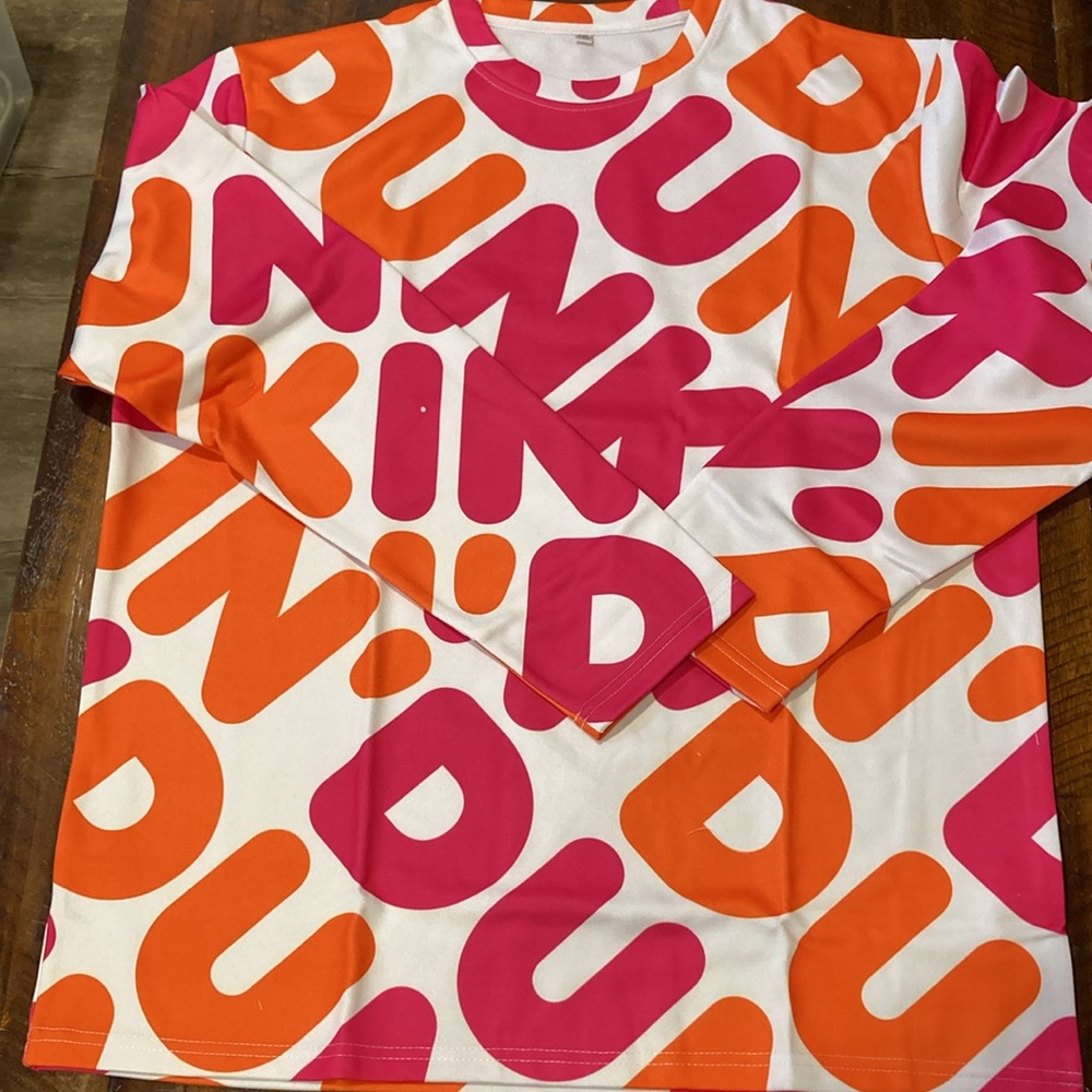 NEW unworn Dunkin’ merch crewneck sweatshirt 2XL